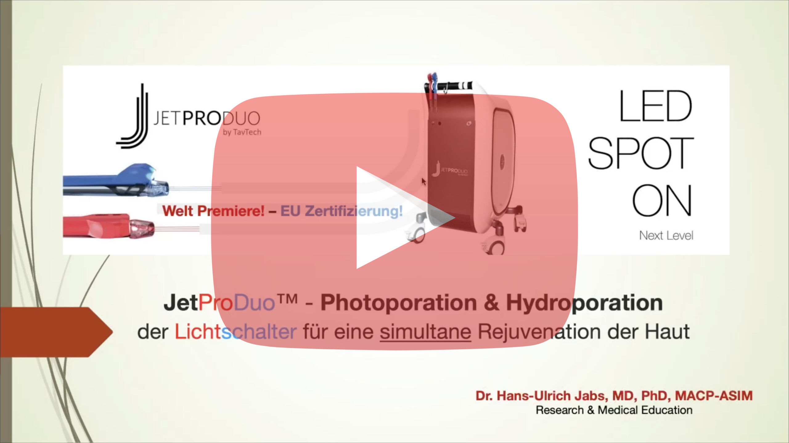 Weltneuheit JetProDuo ™ – Hydroporation meets Photoporation – ScienceMeeting